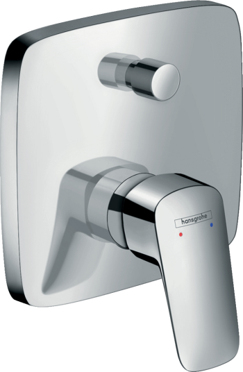 Hansgrohe Logis 1-greps Badekarbatteri For innbygging, Krom Hansgrohe Logis 1-greps Badekarbatteri For innbygging, Krom