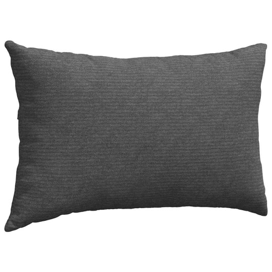 Sofaputer 2 pcs Mørkegrå 50 x 30 cm Corduroy stoff