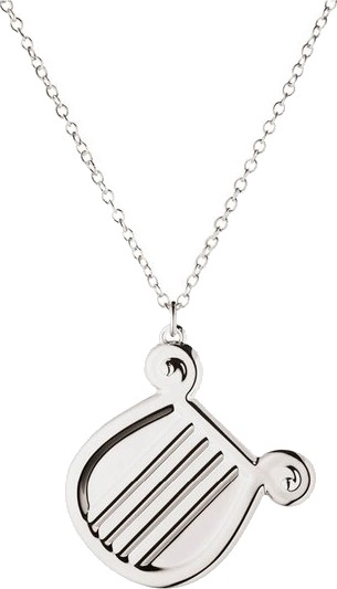 Georg Jensen   2026 juleornament harpe 4 cm sølv