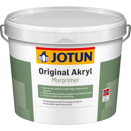 Jotun Murprimer original akryl 3l Jotun Murprimer original akryl 3l