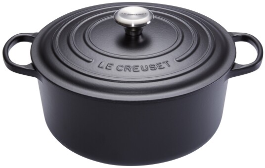 Le Creuset Gryte Rund 5,3L   Sort