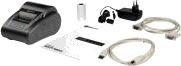 Safescan TP-230 - Etikettskriver - termolinje - Rull (5,8 cm) - 203 dpi - inntil 60 mm/sek - USB, seriell - svart Safescan TP-230 - Etikettskriver - termolinje - Rull (5,8 cm) - 203 dpi - inntil 60 mm/sek - USB, seriell - svart