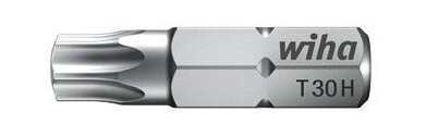 Wiha Bit For Torx Tr Skruer 25 Mm Tr 30 (7015Z/T30h-25)