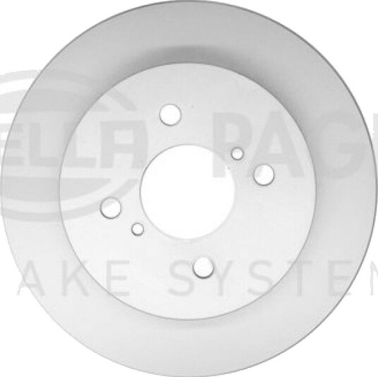 Bremseskive HELLA 8DD 355 122-521