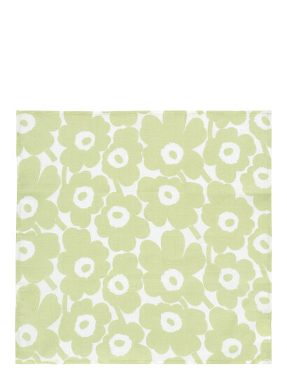 Marimekko Home Mini Unikko Napkin Green Marimekko Home Mini Unikko Napkin Green