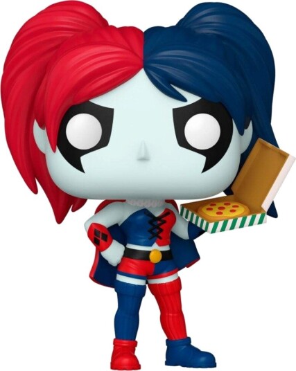 Northix Harley Quinn popfigur med pizza DC Comics Collectible
