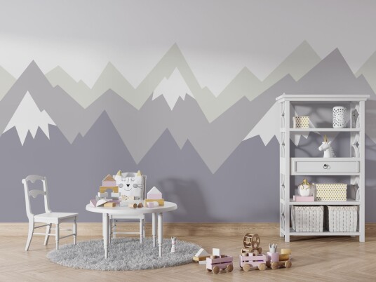 Tapet Fjellandskap