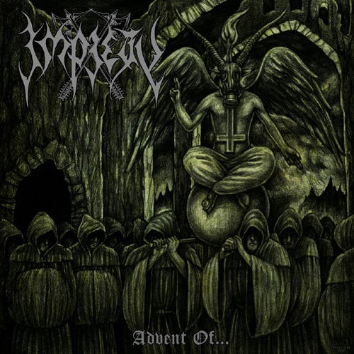 Impiety  Advent Of The Nuclear Baphomet  LP/Vinyl