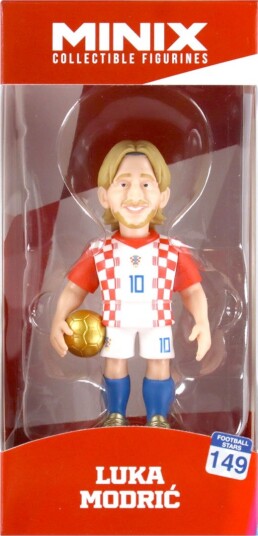 Minix Figur Fotballstjerner Kroatia Luka Modrić Minix OneSize Lekefigur Hvit Minix Figur Fotballstjerner Kroatia Luka Modrić Minix OneSize Lekefigur Hvit