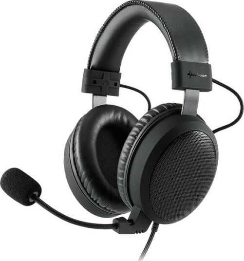 Sharkoon B1 Gaming Headset 3,5mm Svart Sharkoon B1 Gaming Headset 3,5mm Svart