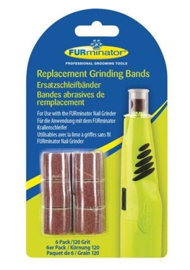 Furminator Refill Pack Sanding Bands For Nail Grinder