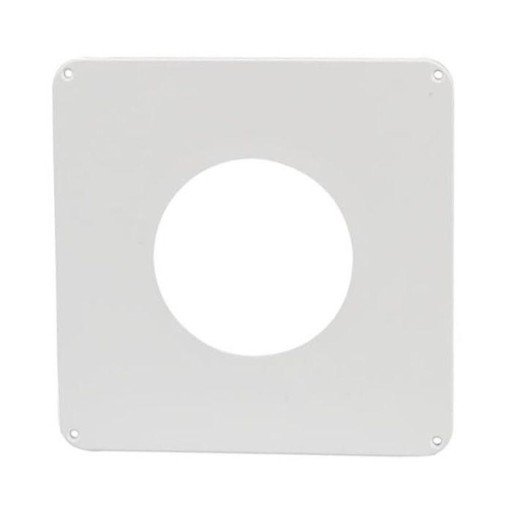 S&P dekkplate, 200x200mm, hvit