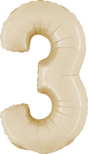 Ballongkungen Tallballong Sateng Cream Tall 3 140300SCR