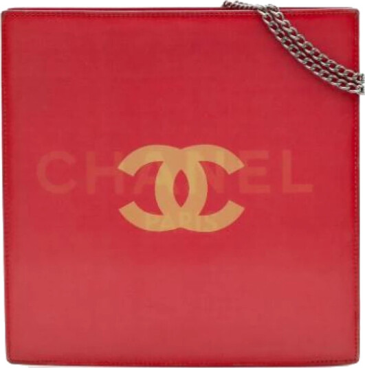 Chanel Vintage Dame Rød Chanel Vintage Dame Rød