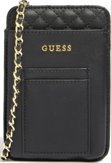 Guess Guess Mobilpung/Pouch I Polyuretan Sort Pw1510p2301 For Kvinner 16,5 X 3 X 11 Cm