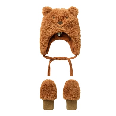 Name It Teddy Set Nbnmatuta Brown Sugar