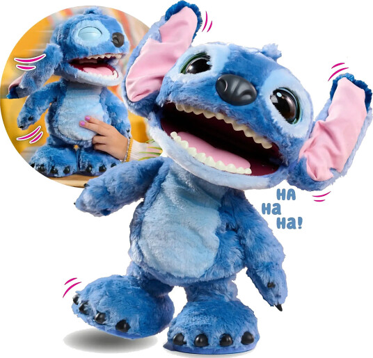 Lilo & Stitch Disney Stitch Ultimate Funksjonsbamse 34cm Stitch Blue One Size Lilo & Stitch Disney Stitch Ultimate Funksjonsbamse 34cm Stitch Blue One Size