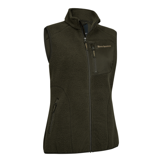 Deerhunter Lady Atlas Fleecevest Dame Forest Green 40
