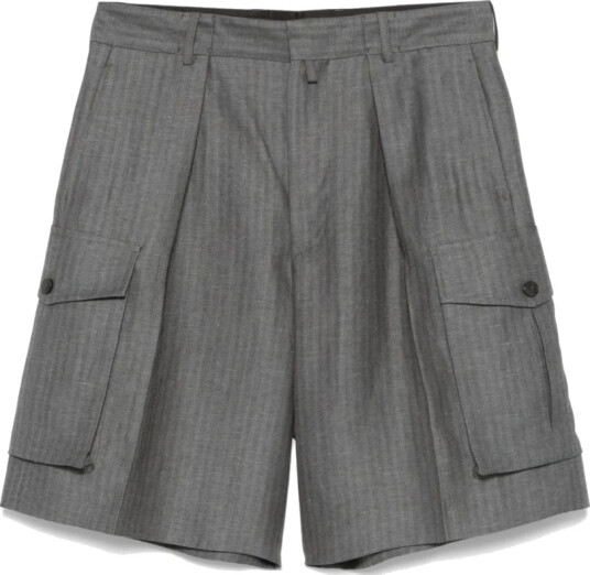 Dries Van Noten Herre Shorts Grå L,