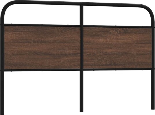 Hodegavl brun eik 160 cm stål og konstruert tre 8721158564368