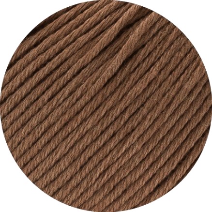 Lana Grossa Soft Cotton Garn 66 Brun