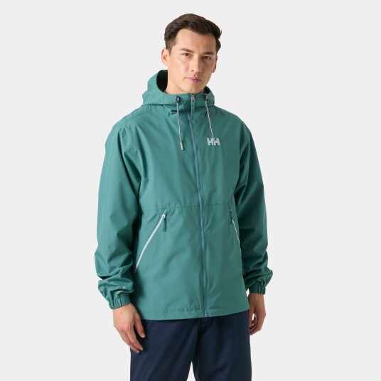 Helly Hansen Sandoy Regnjakke Herre Grønn M Helly Hansen Sandoy Regnjakke Herre Grønn M