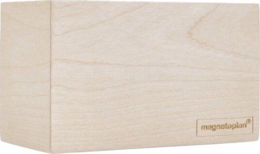 Magnetoplan Kulepennholder Magnetbrett Penneholder Tre Magnetisk Boks (L X B X H) 6,4 Cm X 114 Mm X 64 Mm Birk