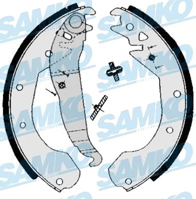SAMKO 84650 Bremsesko sett