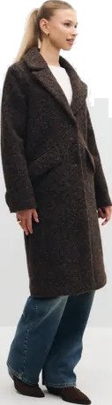 Vero Moda Brun Vmelena Long Coat Noos