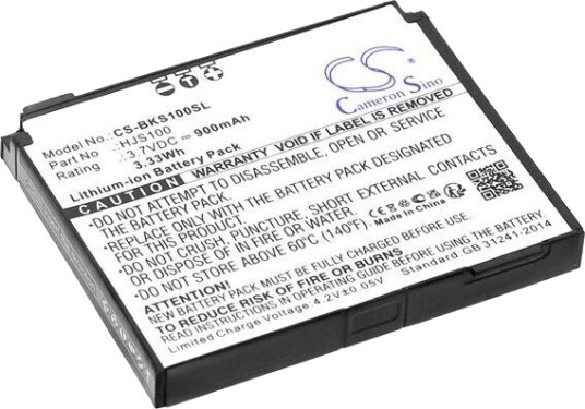 Becker Batteri (900 mAh 3.7 V) passende til Becker HJS-100 Becker Batteri (900 mAh 3.7 V) passende til Becker HJS-100