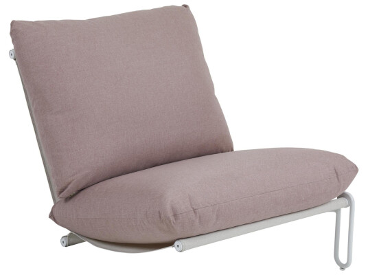 Brafab Blixt lounge modul Hvit med rosa pute Forlengelsesdel Hvit Brafab Blixt lounge modul Hvit med rosa pute Forlengelsesdel Hvit