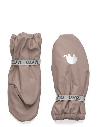 CeLaVi Padded Pu Mittens Brown 1