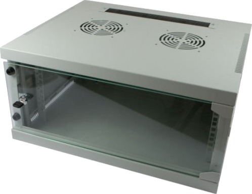 Allnet All-Smq5409grau Frittstående Hylle 9U 50 Kg Nøkkellås 14.4 Kg Grå