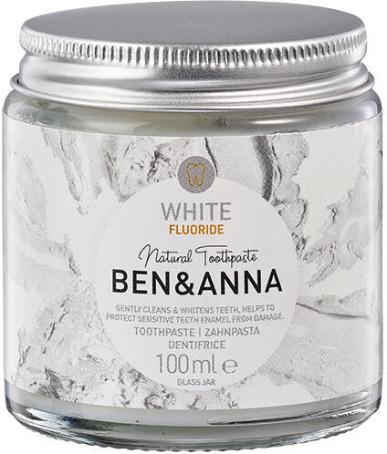 Ben & Anna Toothpaste White + Fluoride   100 ml