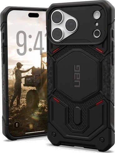UAG Monarch Pro MagSafe - kevlar black - iPhone 18 Pro Max/17 Pro Max