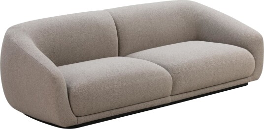 Wendelbo Montholon Sofa 2,5 seters Kosestol 04/ Sort Eik Wendelbo Montholon Sofa 2,5 seters Kosestol 04/ Sort Eik