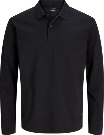 Jack & Jones Jjkane Polo Ls Black M