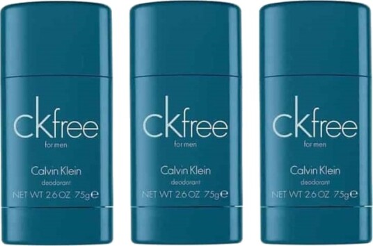 3-pack Calvin Klein CK Free Deostick 75ml 3-pack Calvin Klein CK Free Deostick 75ml