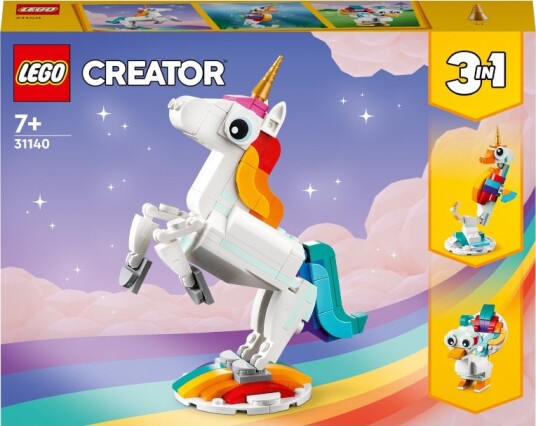 LEGO Skaper 3i1 31140 Magisk enhjørning