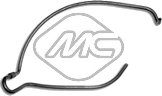 Metalcaucho 08603 Radiatorslange Metalcaucho 08603 Radiatorslange