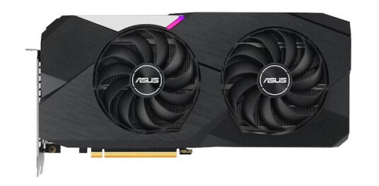 ASUS Radeon RX 6750 XT DUAL OC 12GB GDDR6 - 12GB GDDR6 RAM - Grafikkort