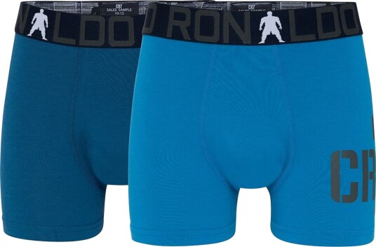 CR7 Boxershorts 2 pack Bambus Blå JBS 7 9 år 122 134 Boxershorts