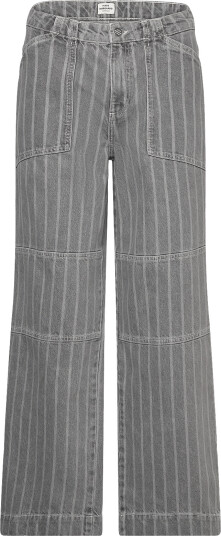 Mads Nørgaard | Grey Stripe Denim Krauer Jeans | 38