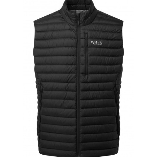 Rab Microlight Vest Herre, bl BLACK, S Rab Microlight Vest Herre, bl BLACK, S
