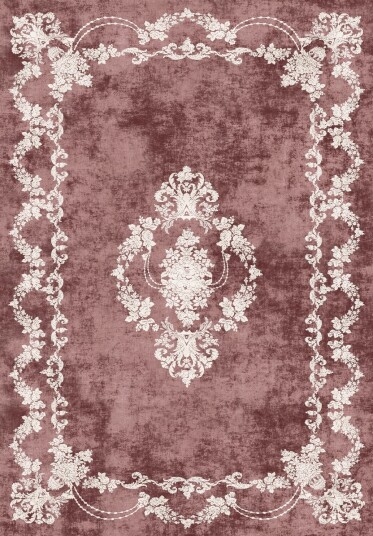 Wilton teppe   Taknis rød Størrelse: 160 x 230 cm