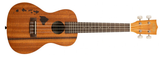 Kala Ka-15c-H2 Satin Mahogany Concert Ukulele Med Bag (Ub-C)
