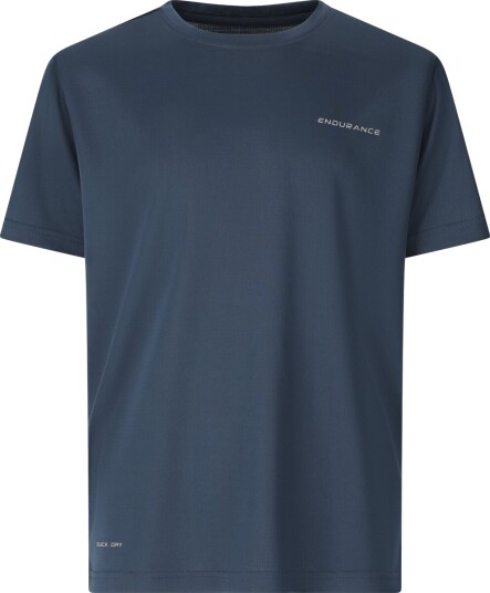 Endurance Vernon v2 Løpe T skjorte Barn Navy 152