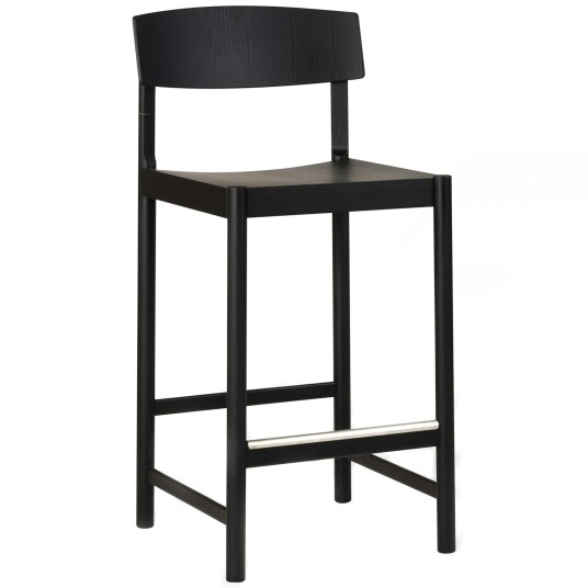 Mavis Rod Barstol 65 cm Sortbeiset Ask