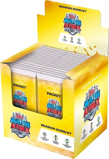 Topps Match Attax UEFA Club Competitions CDU Box Samlekort