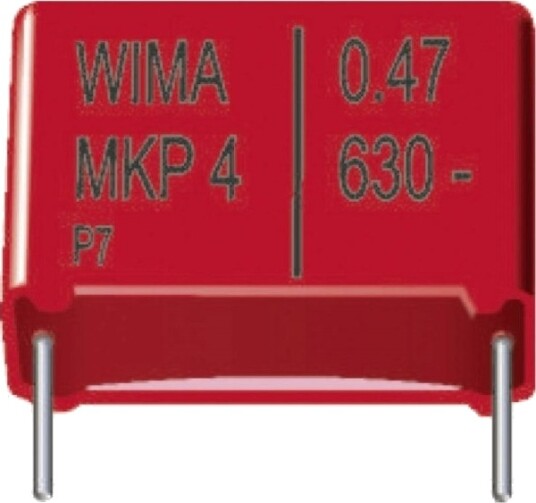 Wima Mkp4f051007f00kssd Foliekondensator Radial 10 Μf 250 V/Dc 20 % 37,5 Mm L X B X H 41,5 X 19 X 32 Mm 1 Stk